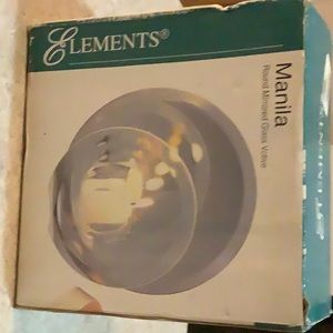 Manila Round Mirrored Glass Votive